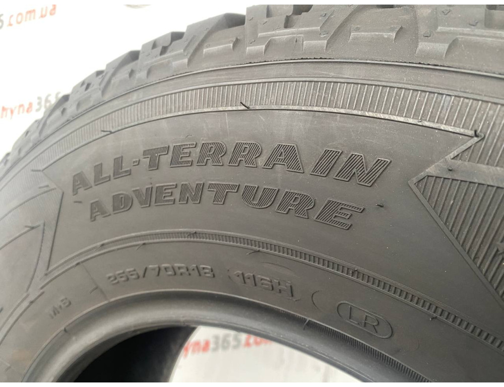 255/70 R18 GOODYEAR WRANGLER ALL TERRAIN ADVENTURE 9mm