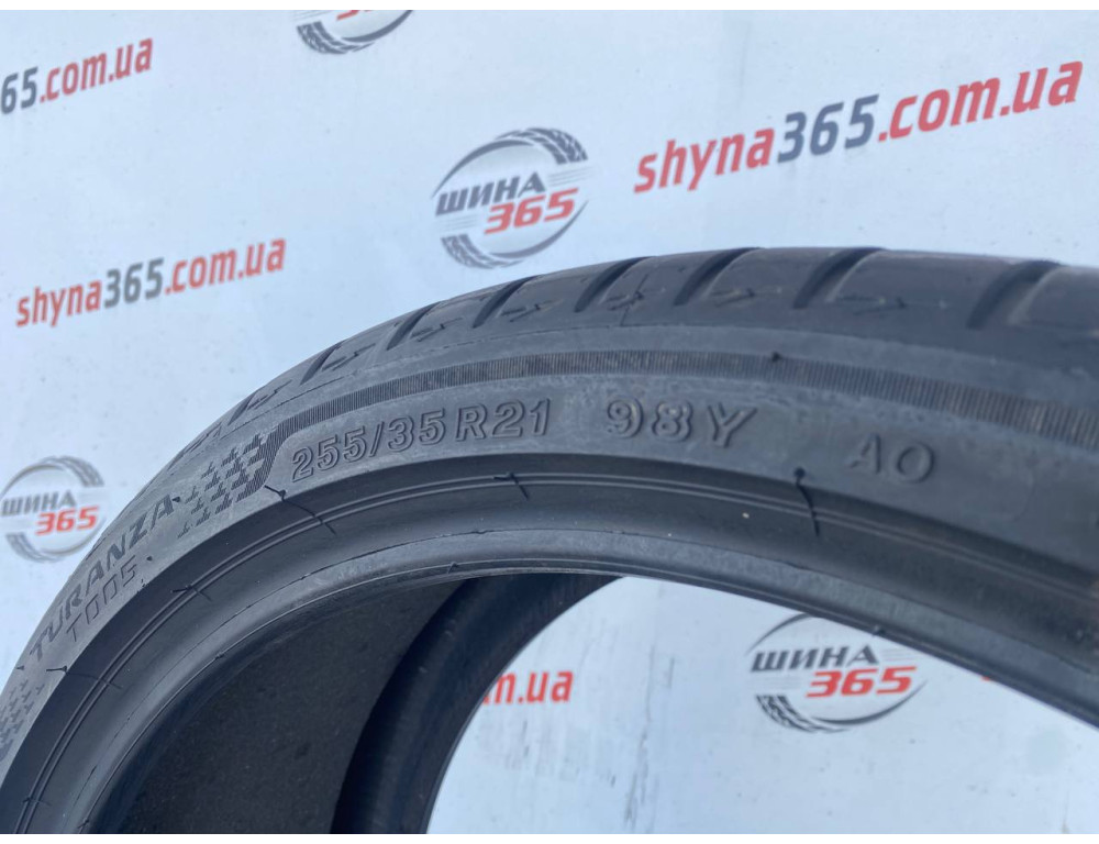 255/35 R21 BRIDGESTONE TURANZA T005 B-SILENT 5mm