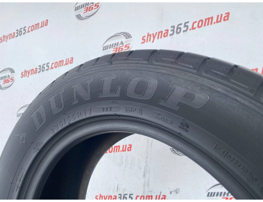 235/55 R17 DUNLOP SP SPORT 01 4mm