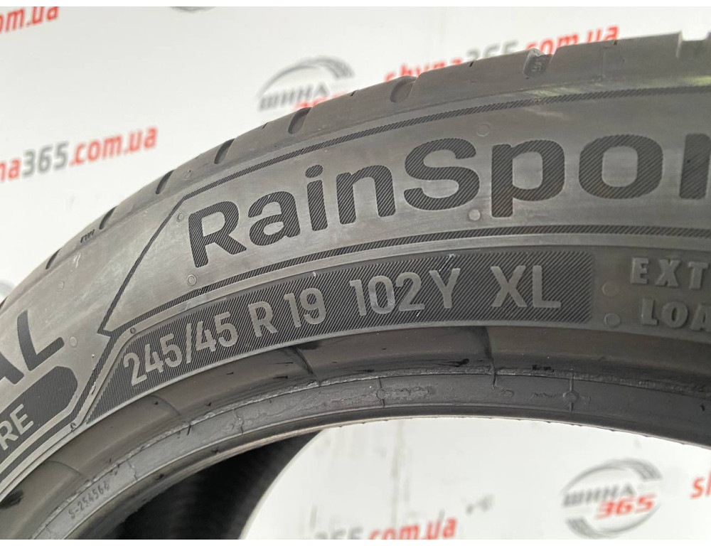 245/45 R19 UNIROYAL RAINSPORT 5 6mm