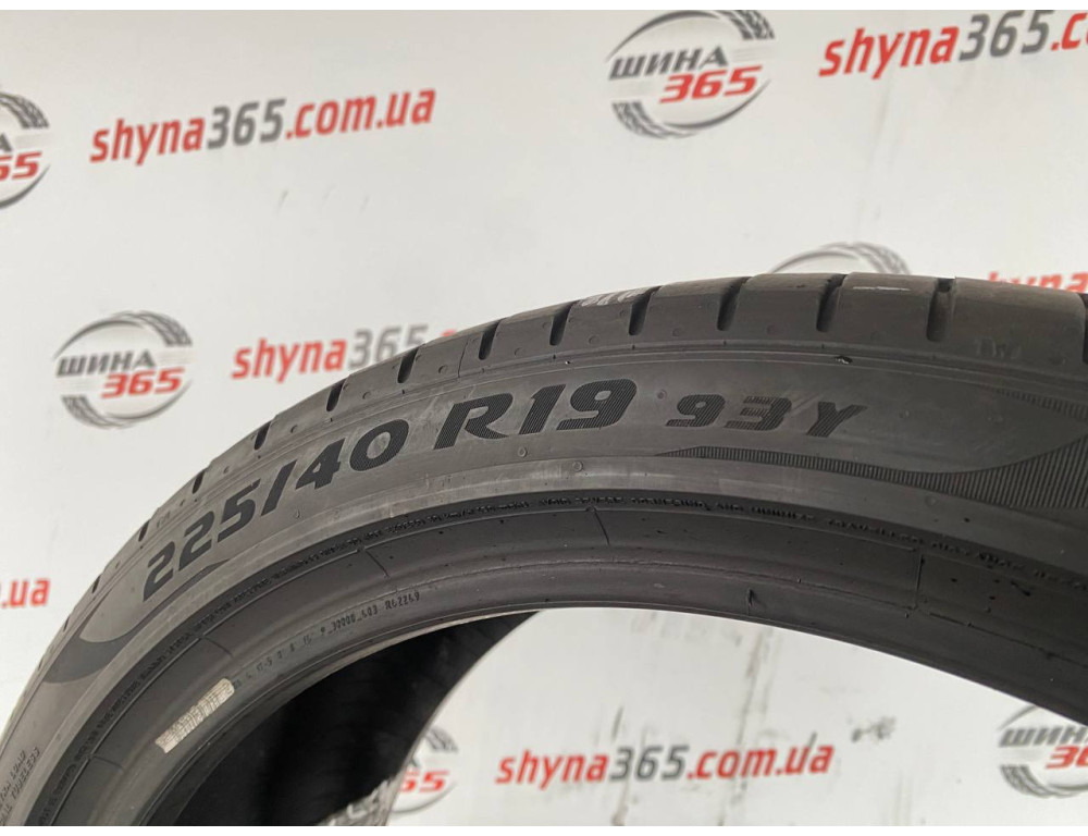 225/40 R19 PIRELLI PZERO PZ4 RUN FLAT 5mm