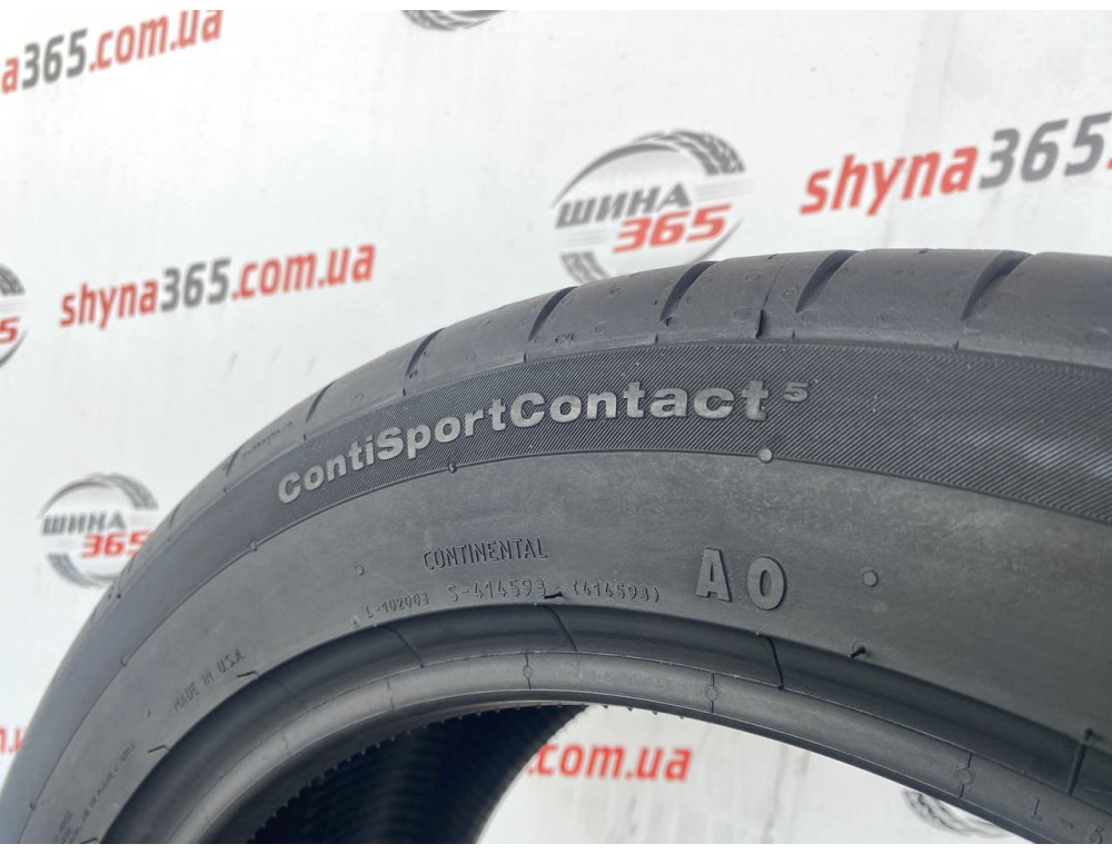 255/45 R20 CONTINENTAL CONTISPORTCONTACT 5 SUV 5mm