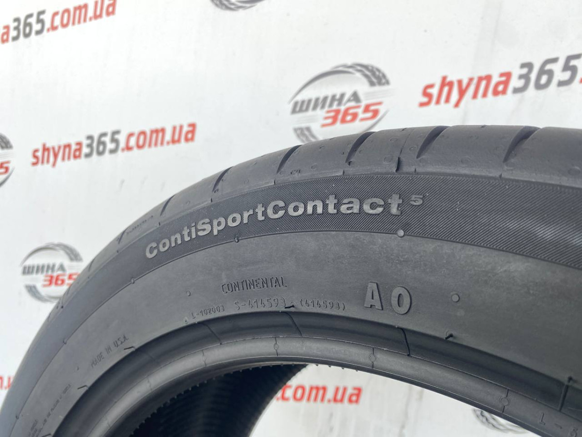 255/45 R20 CONTINENTAL CONTISPORTCONTACT 5 SUV 5mm