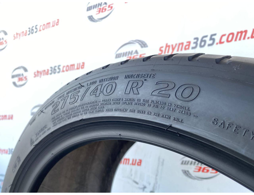 275/40 R20 MICHELIN LATITUDE SPORT 3 RUN FLAT 4mm
