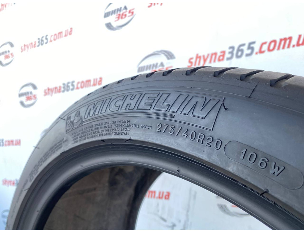 275/40 R20 MICHELIN LATITUDE SPORT 3 RUN FLAT 4mm