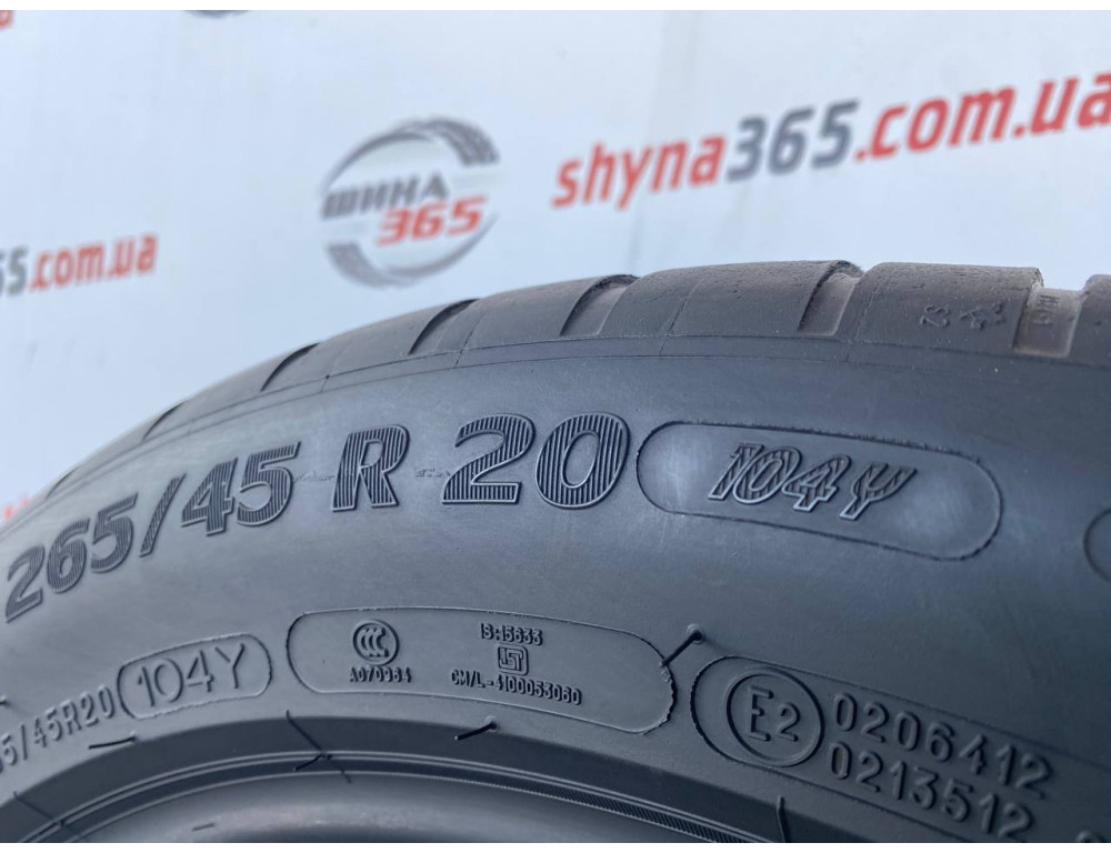 265/45 R20 MICHELIN LATITUDE SPORT 3 6mm