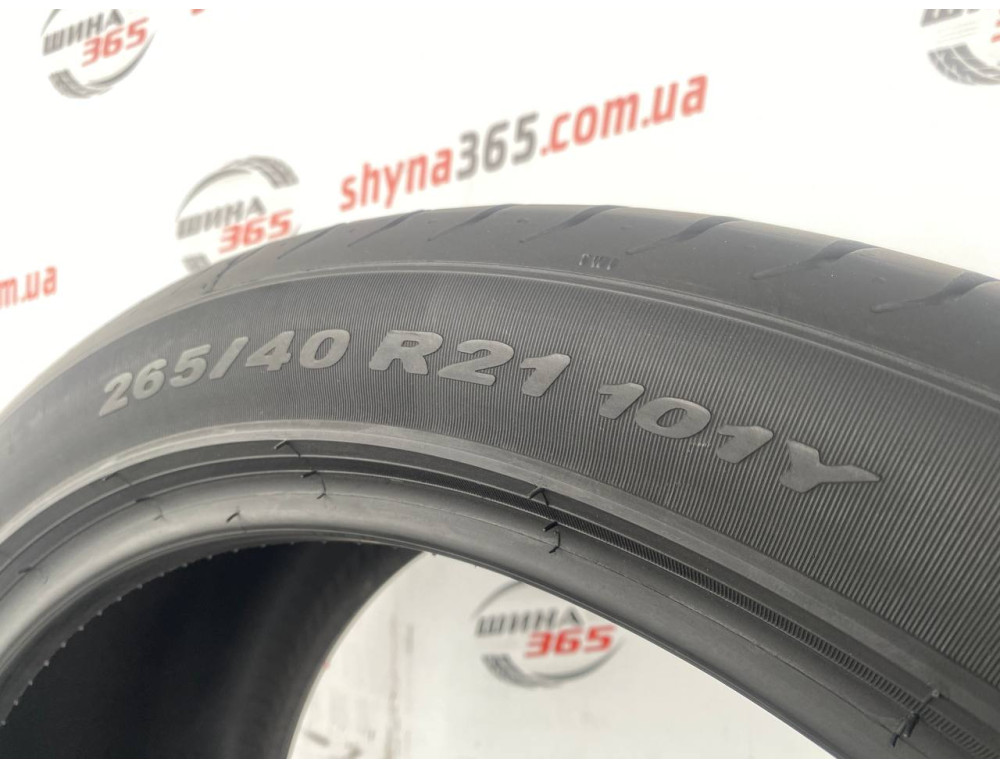 265/40 R21 PIRELLI PZERO 6mm