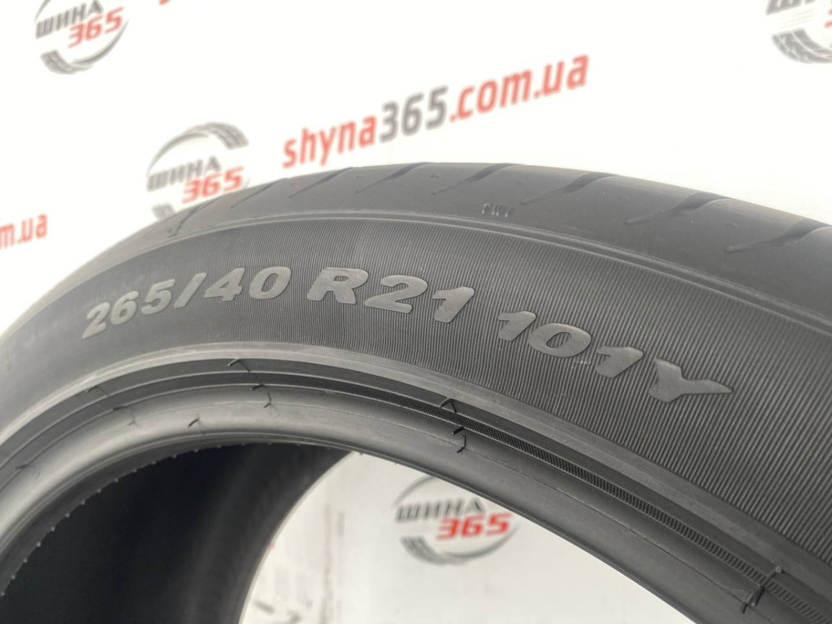 265/40 R21 PIRELLI PZERO 6mm