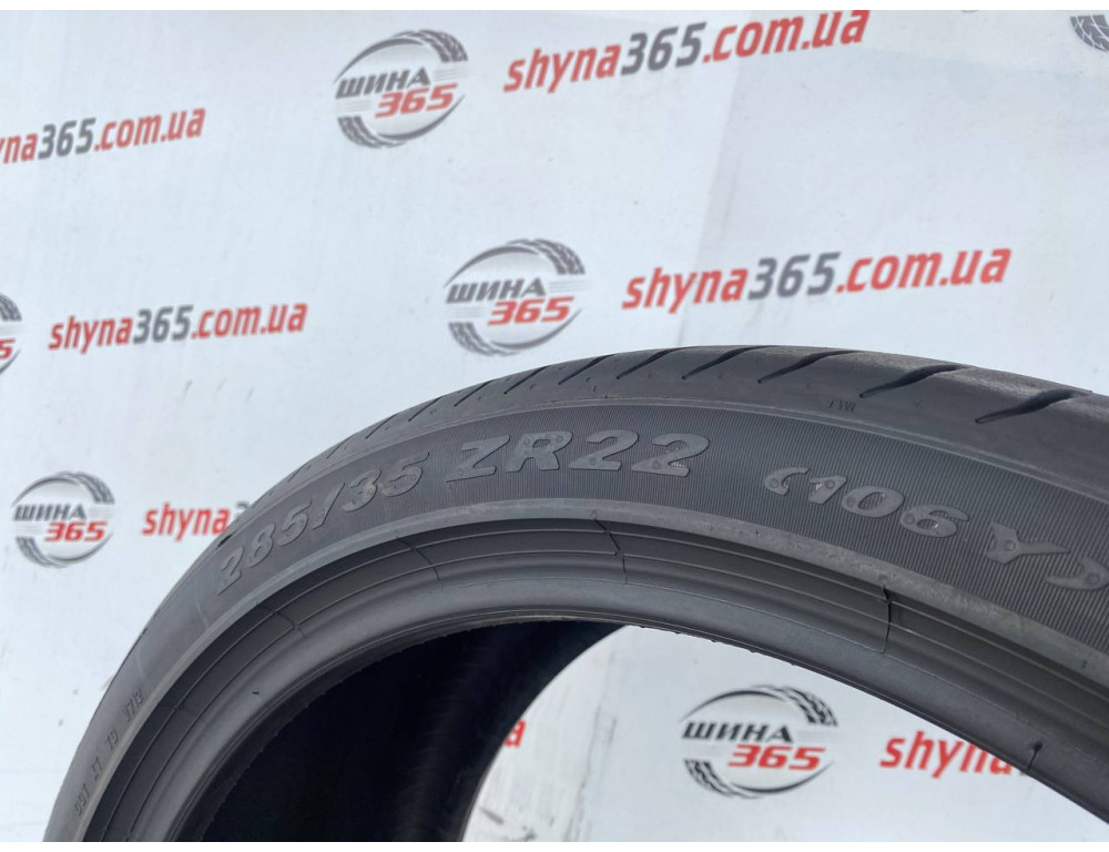 285/35 R22 PIRELLI PZERO 6mm