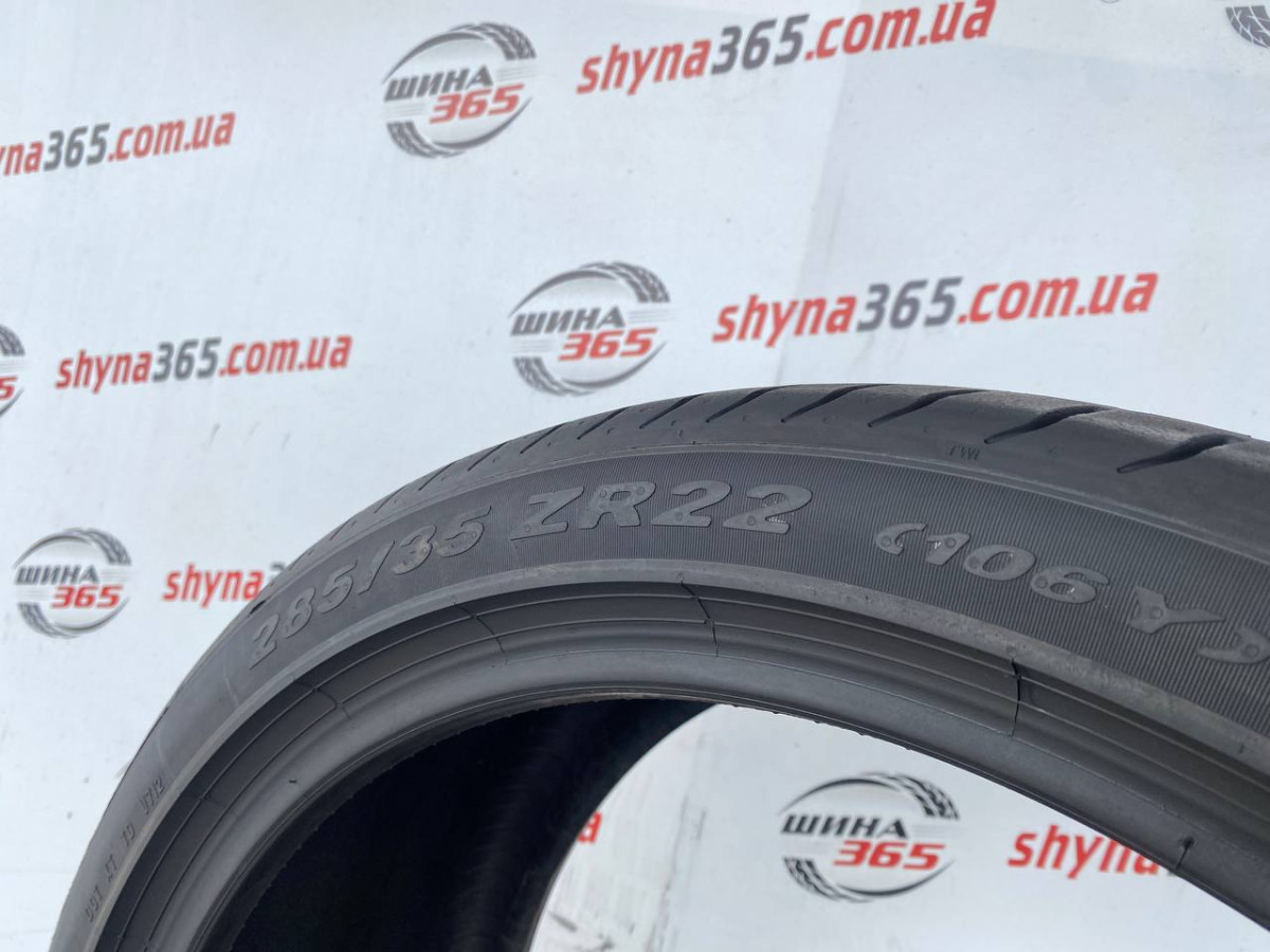 285/35 R22 PIRELLI PZERO 6mm
