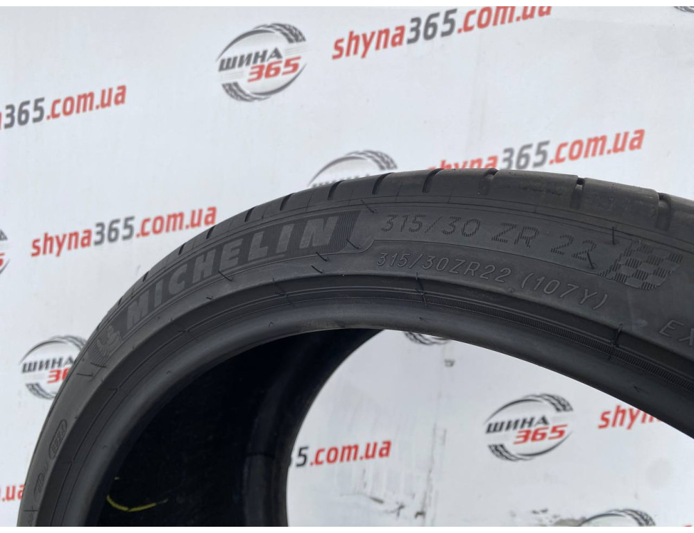 315/30 R22 MICHELIN PILOT SPORT 4S 5mm