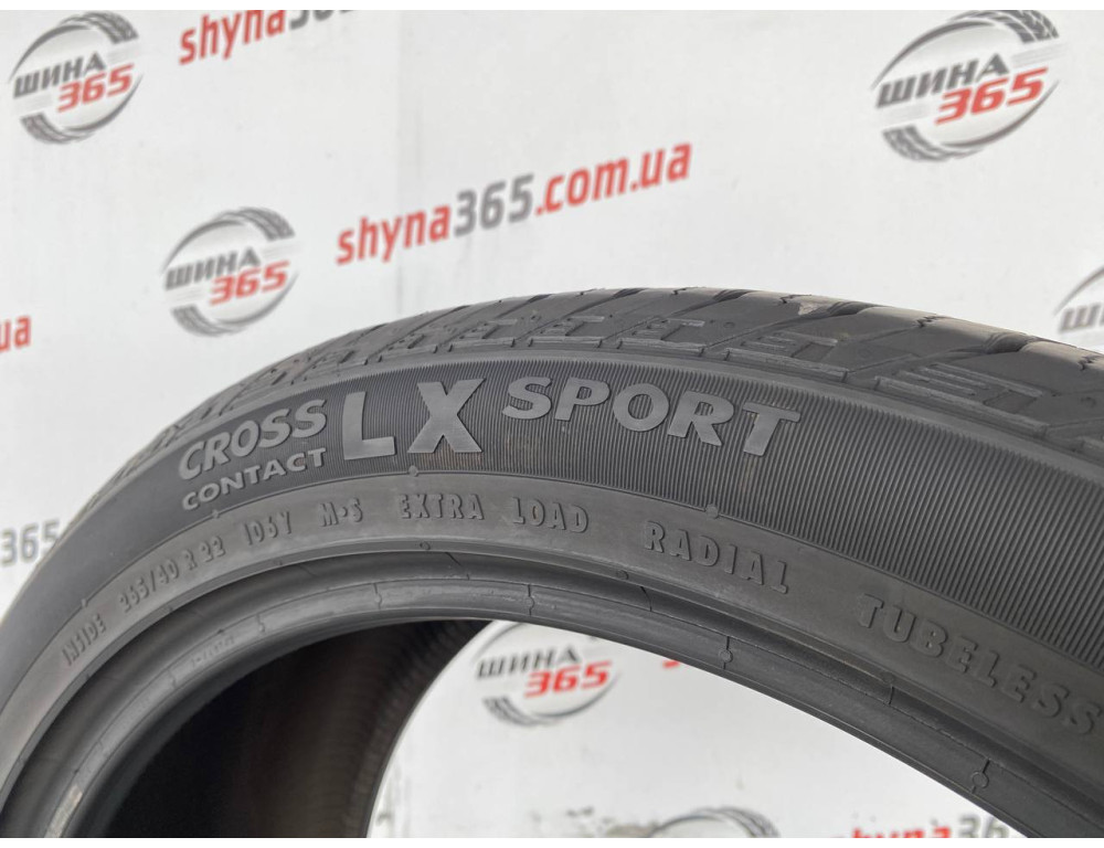 265/40 R22 CONTINENTAL CROSSCONTACT LX SPORT 7mm