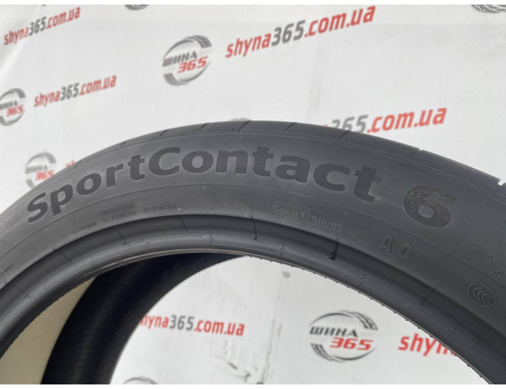 285/40 R22 CONTINENTAL SPORTCONTACT 6 CONTISILENT 4mm