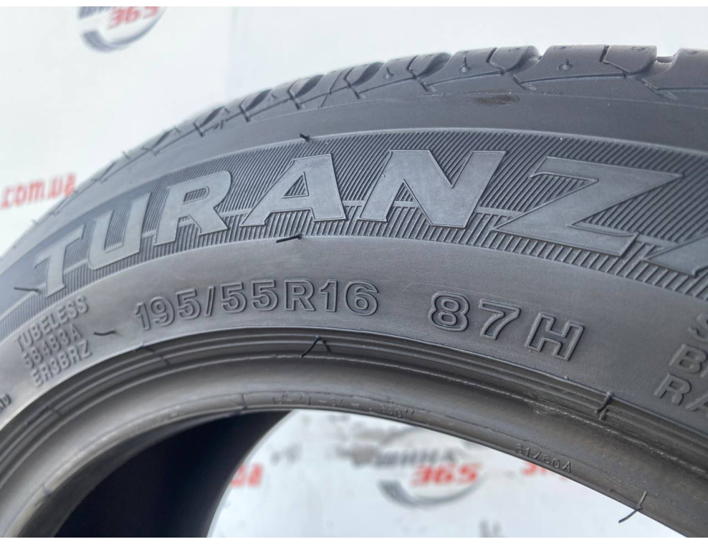 195/55 R16 BRIDGESTONE TURANZA ER300 RUN FLAT 6mm