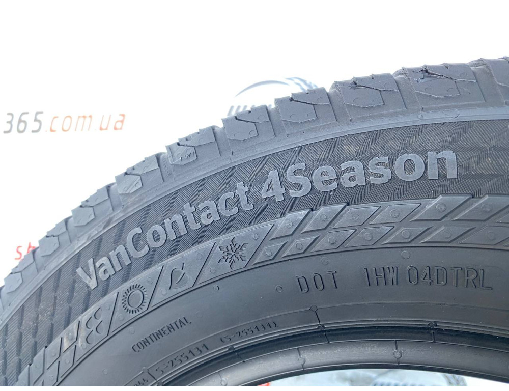 215/65 R16C CONTINENTAL VANCONTACT 4 SEASON 4mm