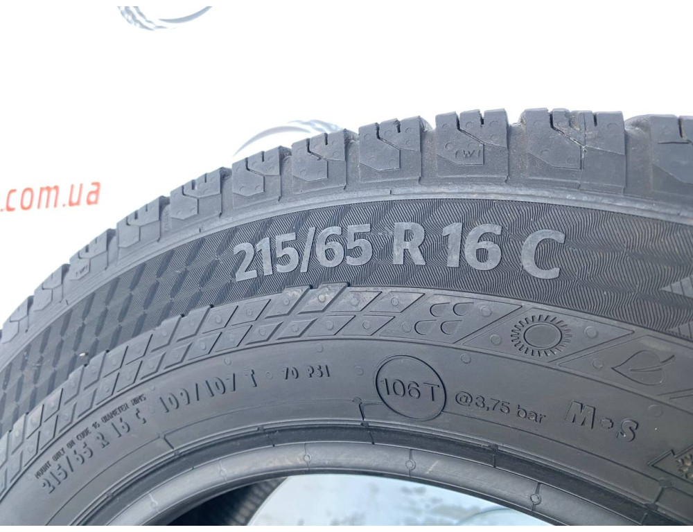 215/65 R16C CONTINENTAL VANCONTACT 4 SEASON 4mm
