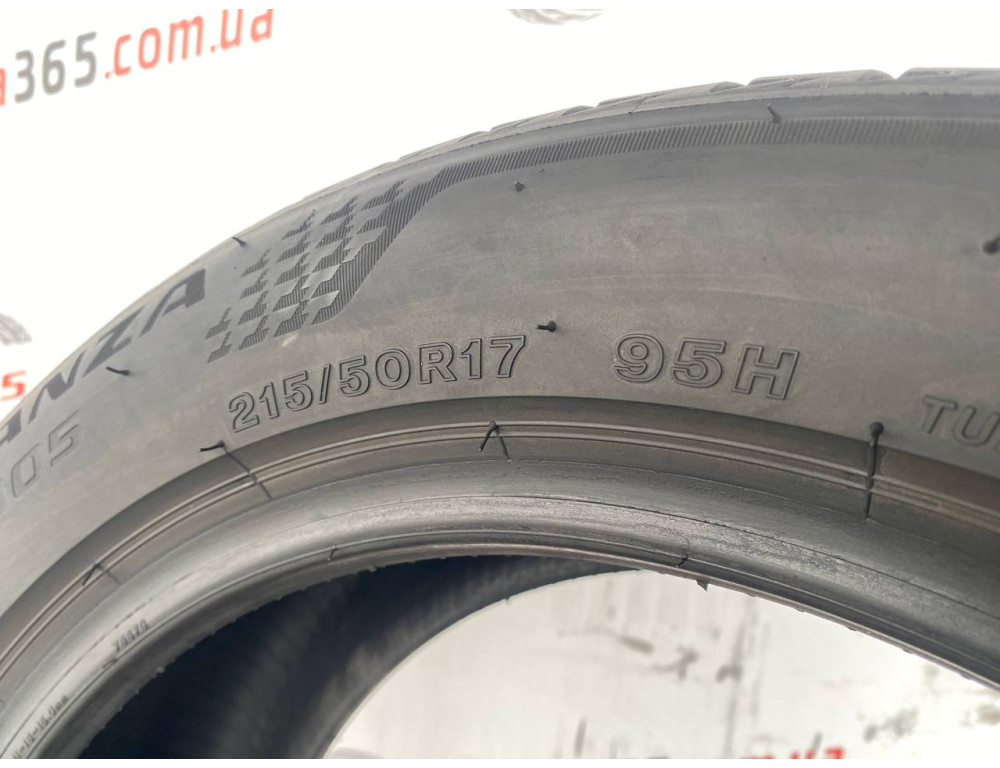 215/50 R17 BRIDGESTONE TURANZA T005 5mm