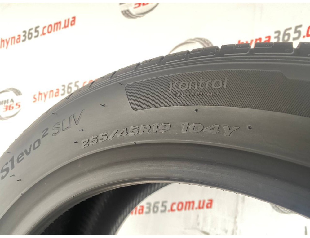255/45 R19 HANKOOK VENTUS S1 EVO2 SUV K117A 5mm