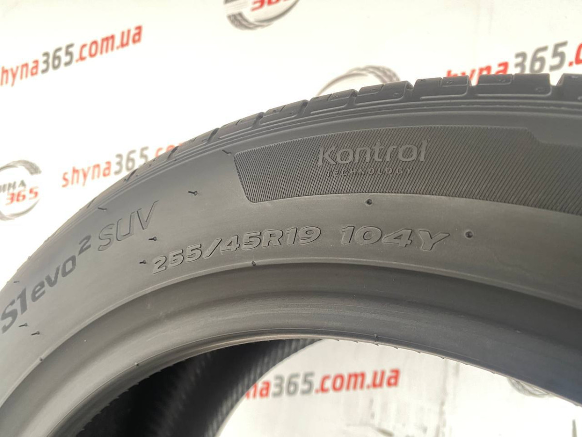 255/45 R19 HANKOOK VENTUS S1 EVO2 SUV K117A 5mm