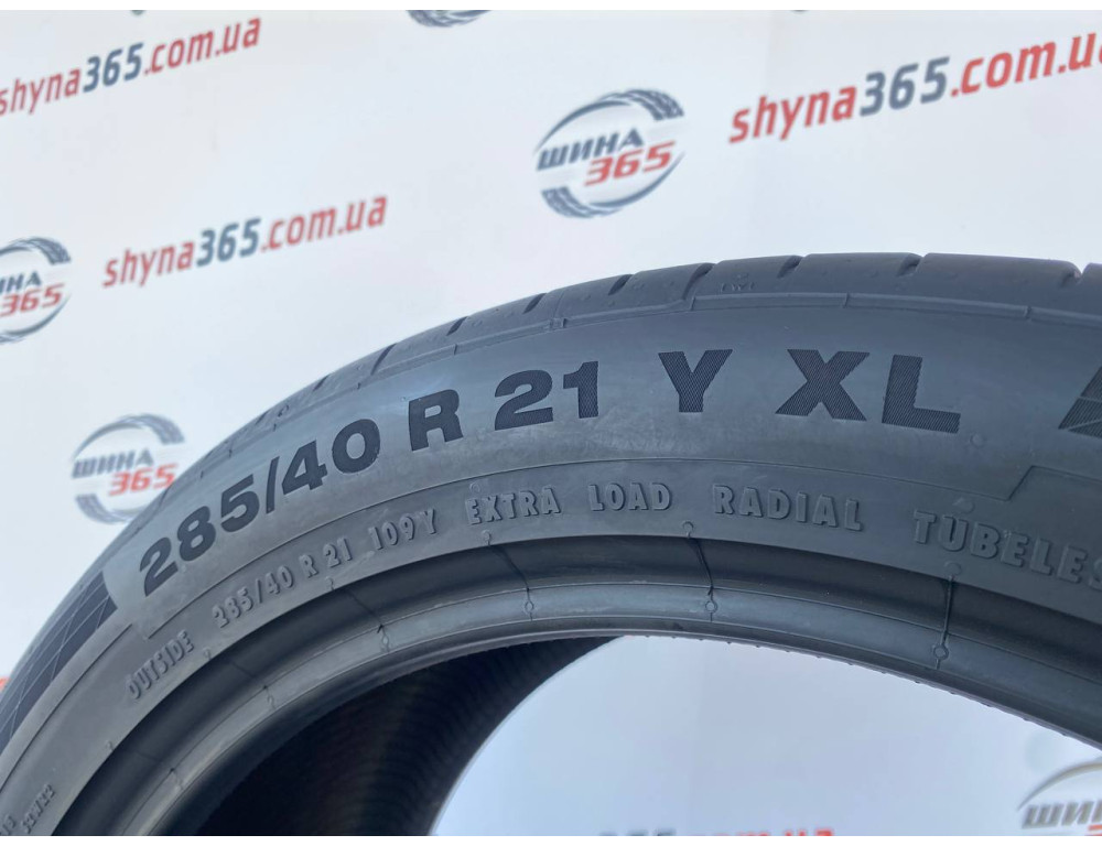 285/40 R21 CONTINENTAL CONTISPORTCONTACT 5 4mm