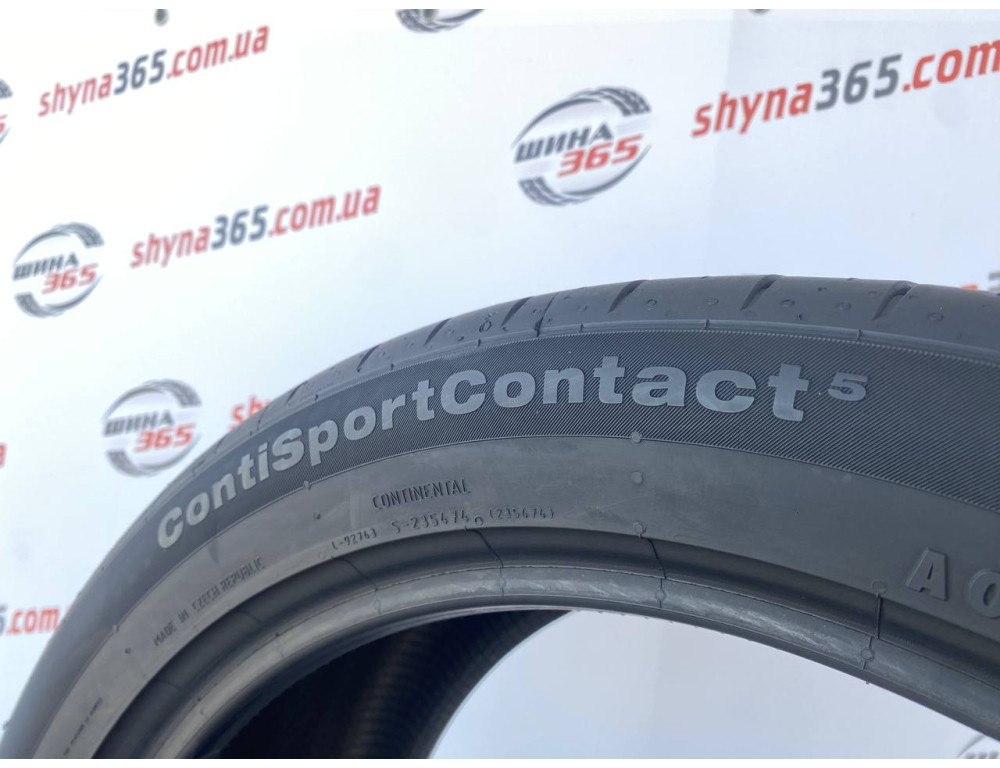 285/40 R21 CONTINENTAL CONTISPORTCONTACT 5 4mm