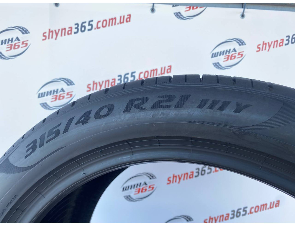 315/40 R21 PIRELLI PZERO PZ4 4mm