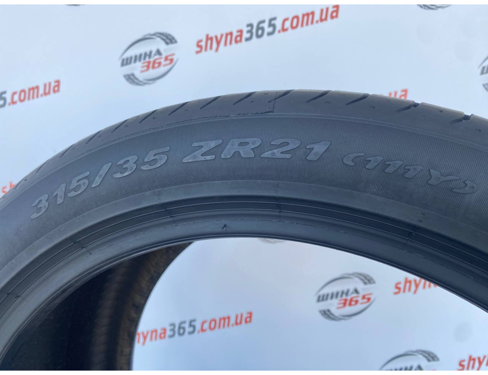 315/35 R21 PIRELLI PZERO 6mm