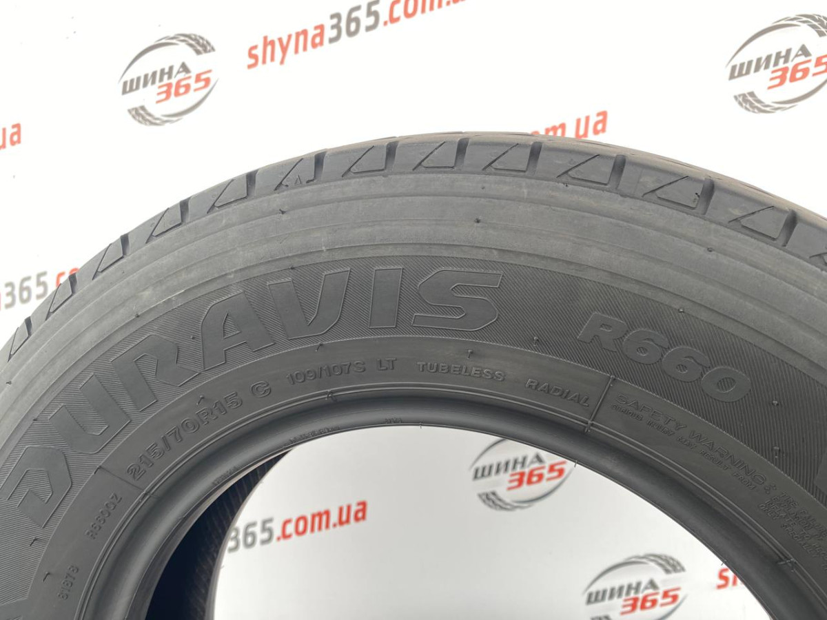 215/70 R15C BRIDGESTONE DURAVIS R660 7mm