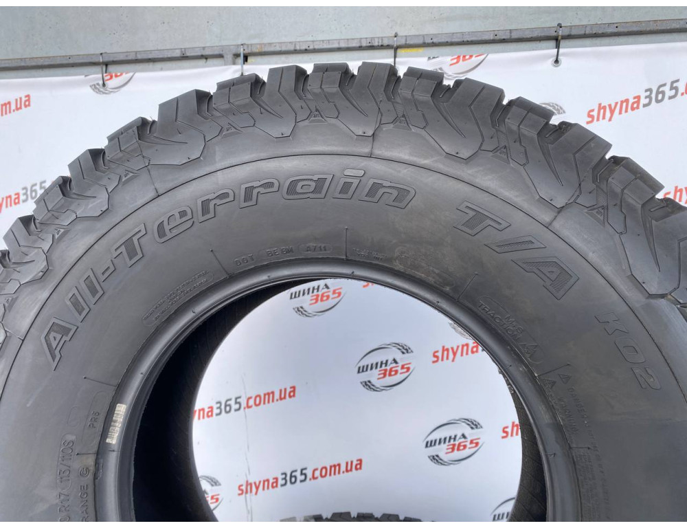 315/70 R17 BFGOODRICH ALL-TERRAIN T/A KO2 5mm