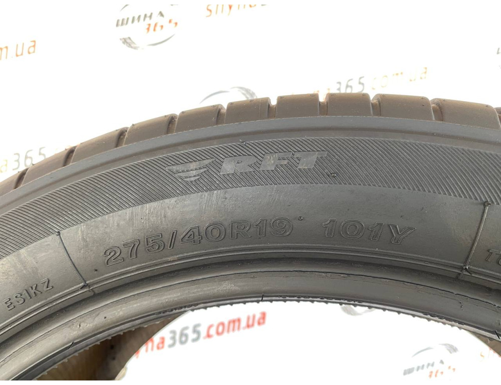 275/40 R19 BRIDGESTONE POTENZA S001 RUN FLAT 4mm