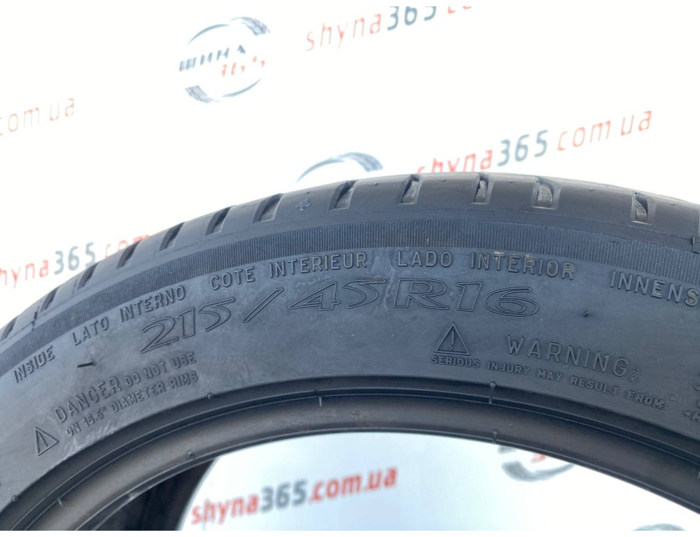 215/45 R16 MICHELIN PRIMACY 3 4mm