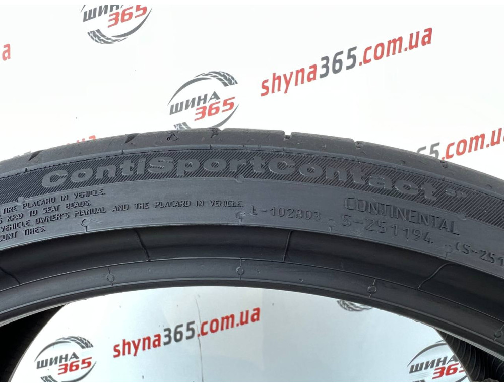 265/30 R20 CONTINENTAL CONTISPORTCONTACT 5P CONTISILENT 4mm