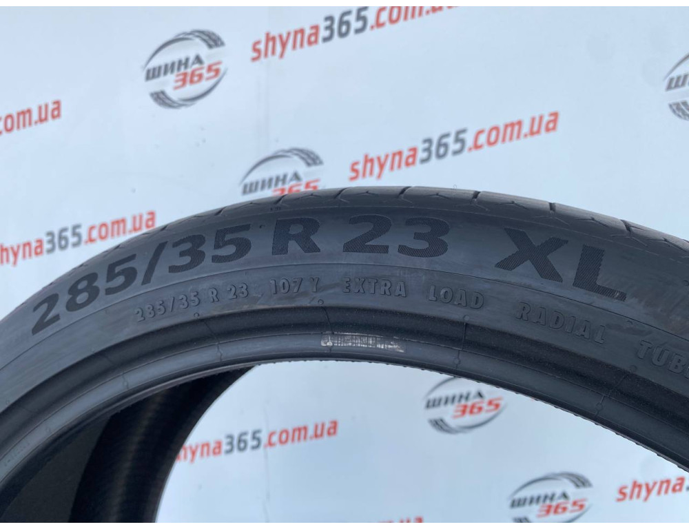 285/35 R23 CONTINENTAL SPORTCONTACT 6 CONTISILENT 4mm