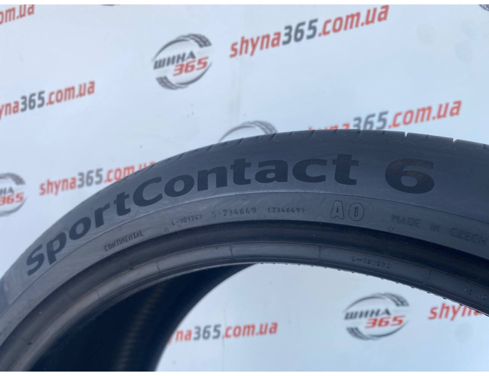 295/35 R23 CONTINENTAL SPORTCONTACT 6 4mm