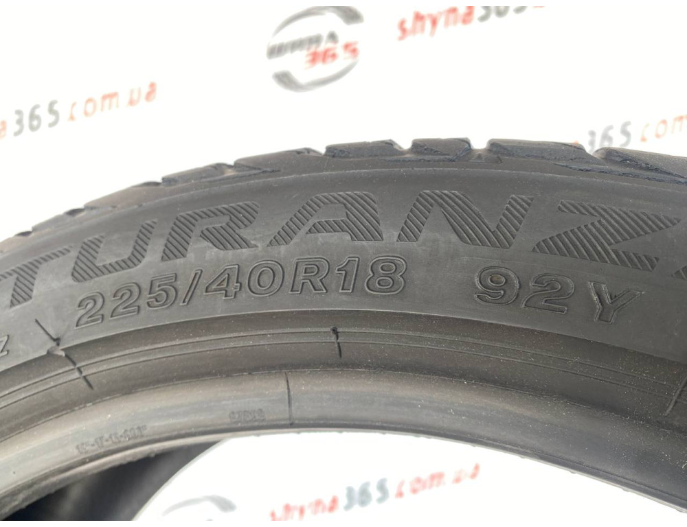 225/40 R18 BRIDGESTONE TURANZA T001 4mm