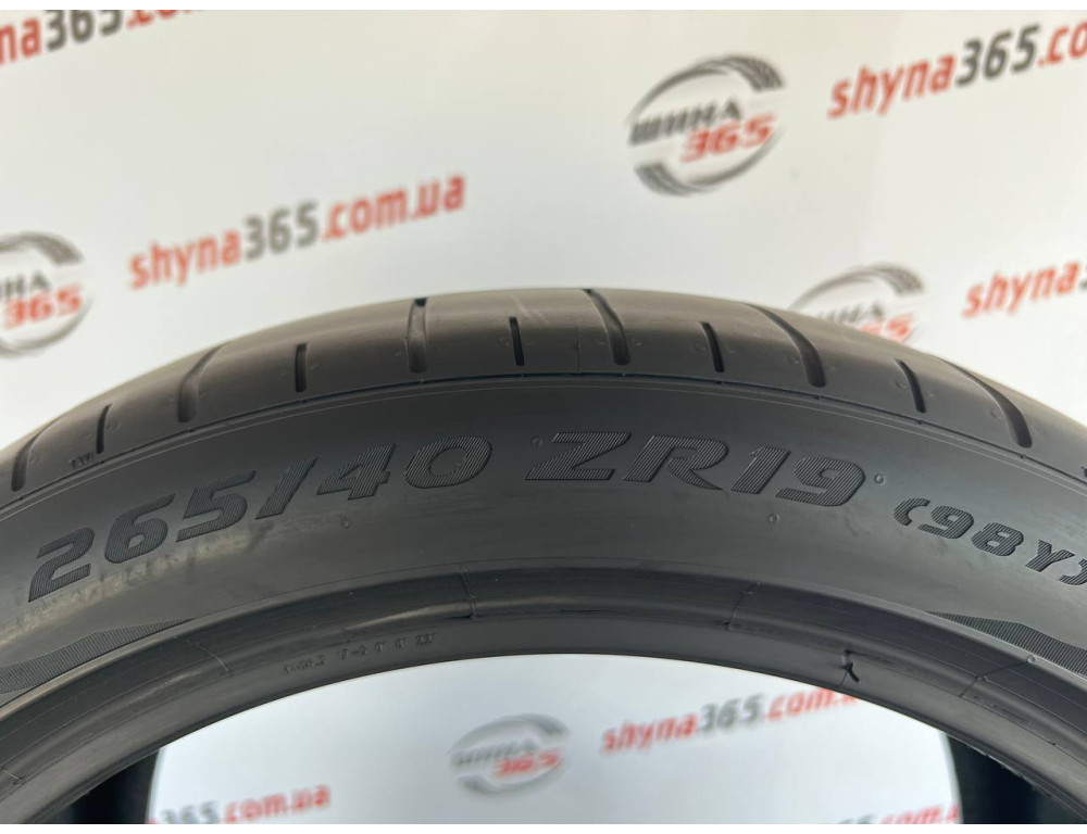 265/40 R19 PIRELLI PZERO PZ4 6mm