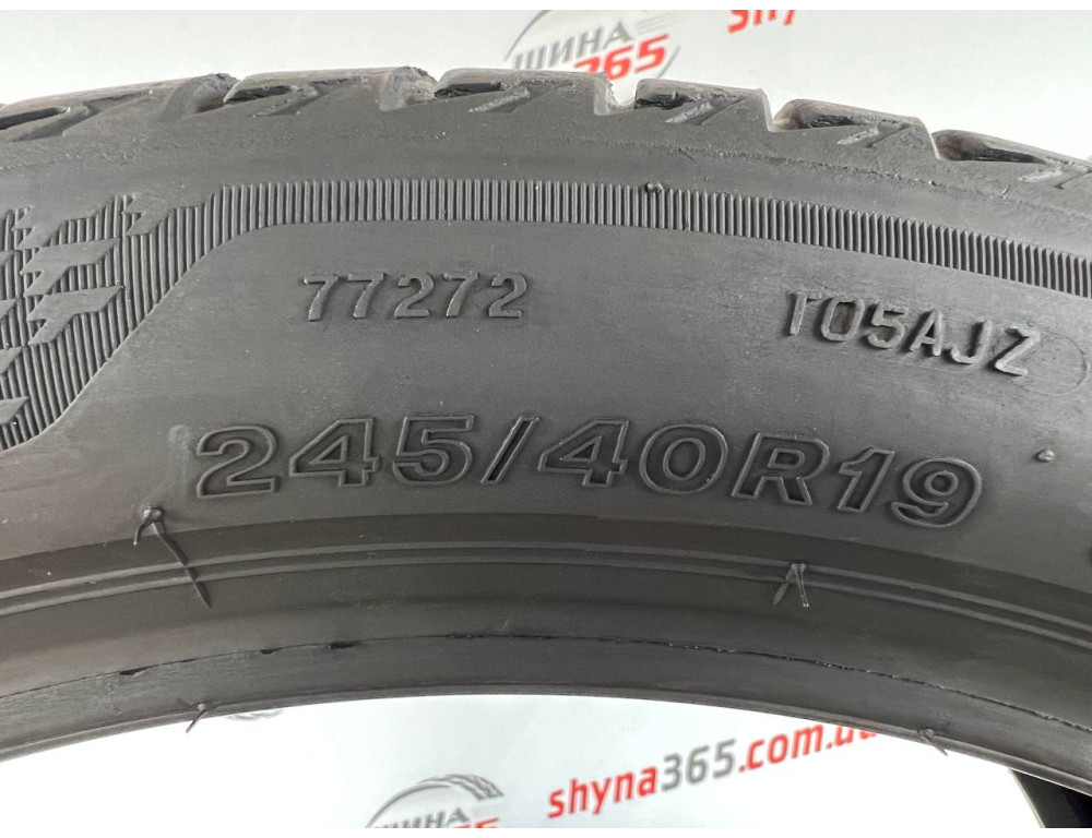 245/40 R19 BRIDGESTONE TURANZA T005 4mm