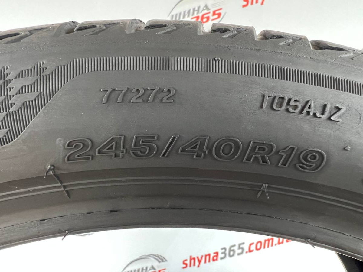 245/40 R19 BRIDGESTONE TURANZA T005 4mm