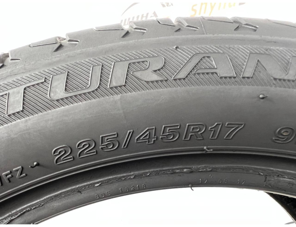 225/45 R17 BRIDGESTONE TURANZA T001 RUN FLAT 5mm