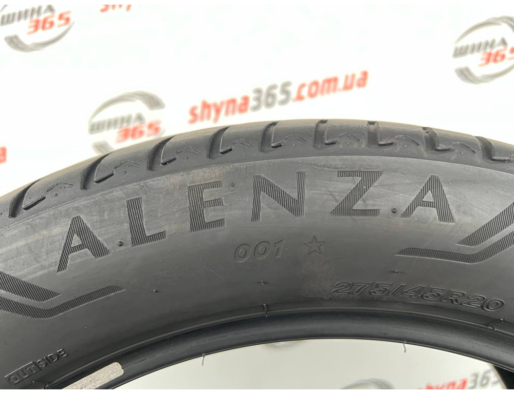 275/45 R20 BRIDGESTONE ALENZA 001 RUN FLAT 5mm
