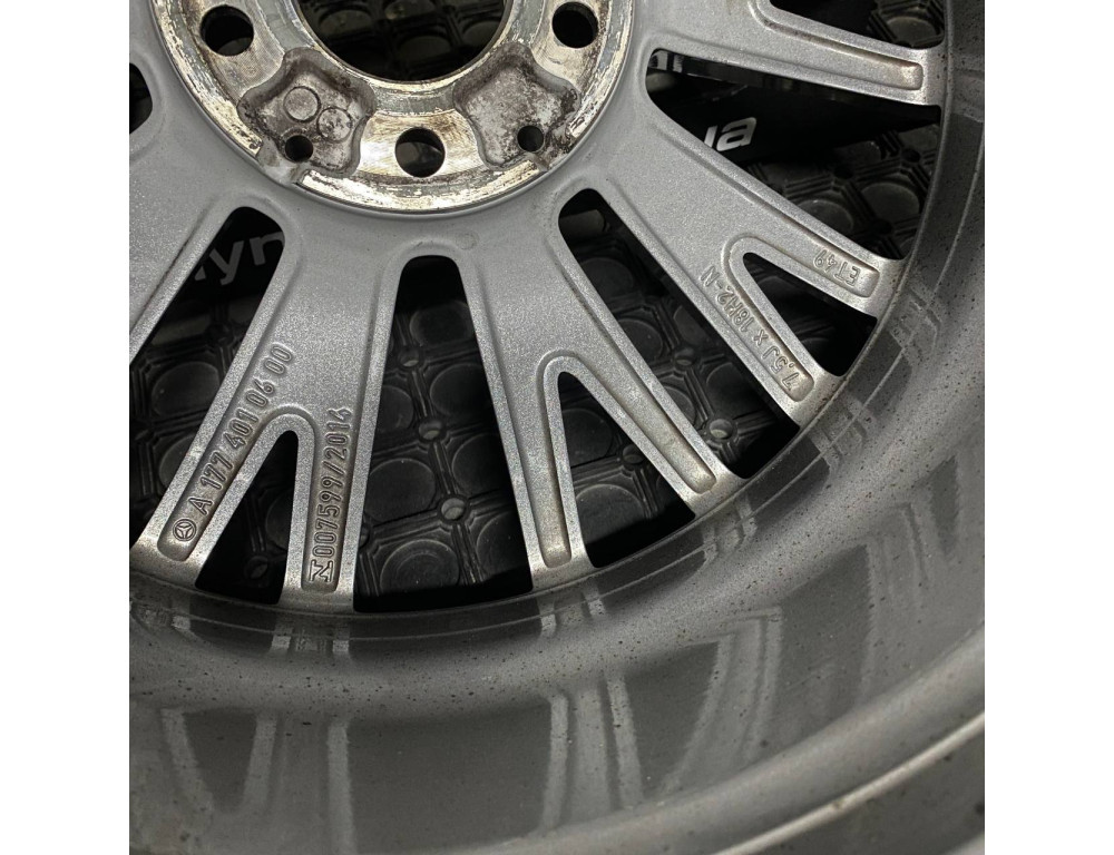ДИСКИ БУ MERCEDES A1774010600 R18 7.5J PCD 5X112 ET49 DIA66.6 GMF