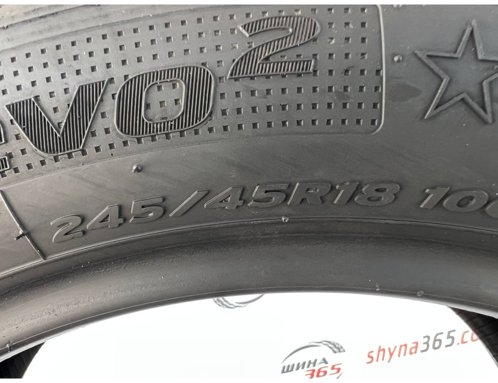 245/45 R18 HANKOOK VENTUS S1 EVO2 K117 4mm