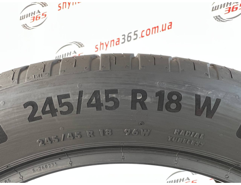245/45 R18 CONTINENTAL ECOCONTACT 6 CONTISEAL 5mm