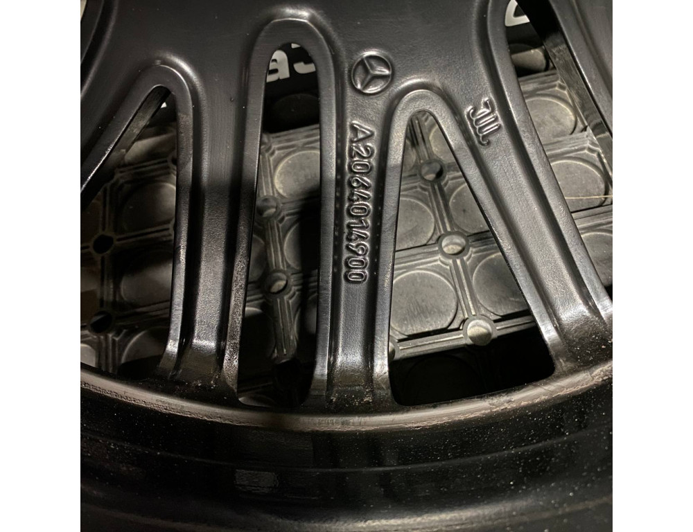 ДИСКИ БУ MERCEDES A2064014900 R18 7.5J PCD 5X112 ET40 DIA66.6 BKF