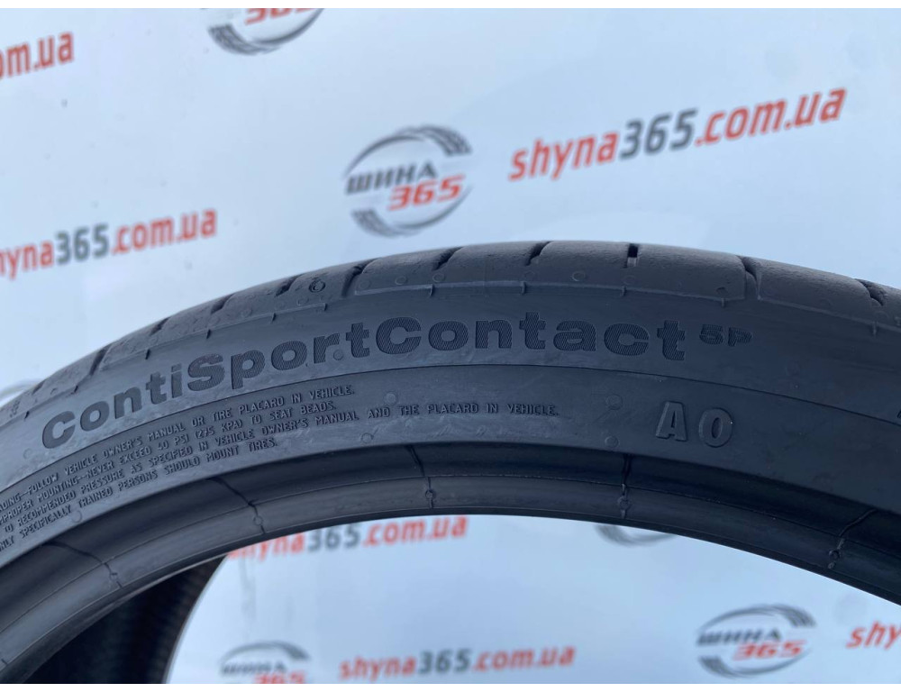 235/35 R19 CONTINENTAL CONTISPORTCONTACT 5P 4mm