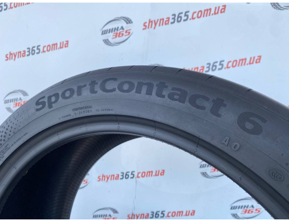 285/40 R22 CONTINENTAL SPORTCONTACT 6 5mm