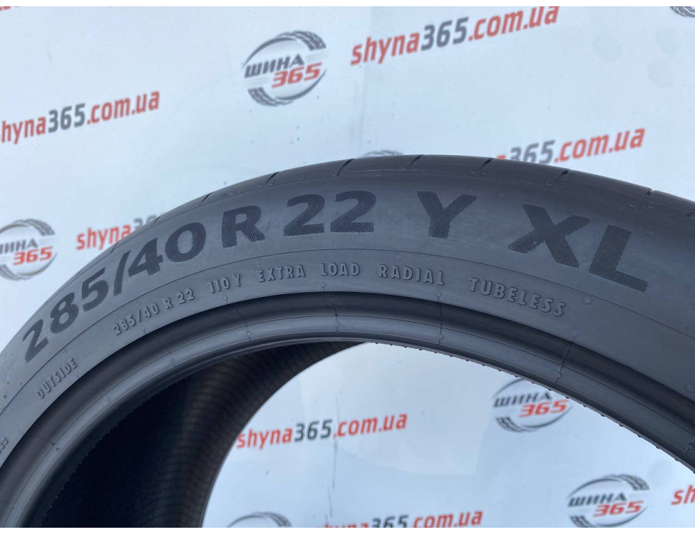 285/40 R22 CONTINENTAL SPORTCONTACT 6 5mm