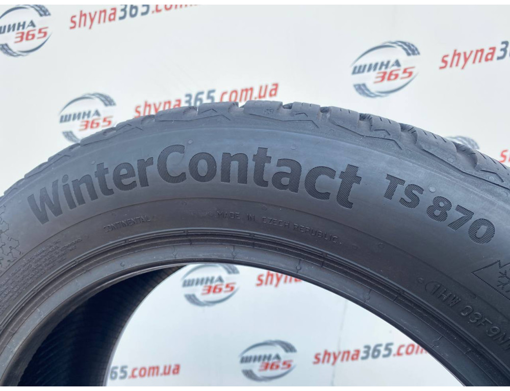 205/55 R16 CONTINENTAL WINTERCONTACT TS870 6mm