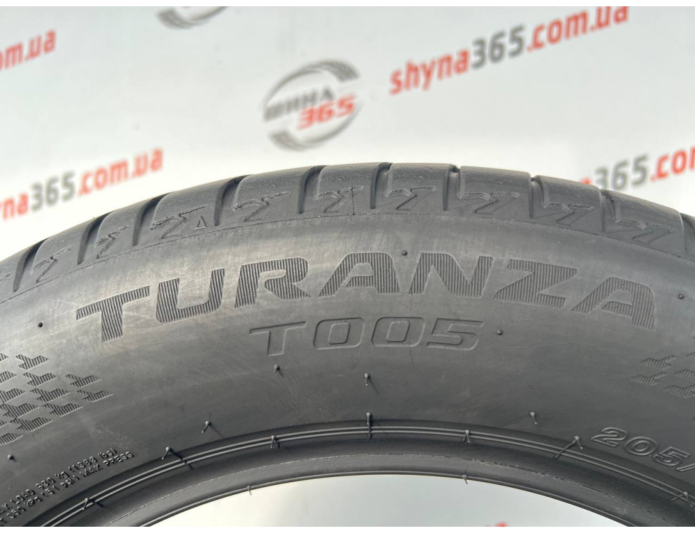 205/60 R16 BRIDGESTONE TURANZA T005 4mm