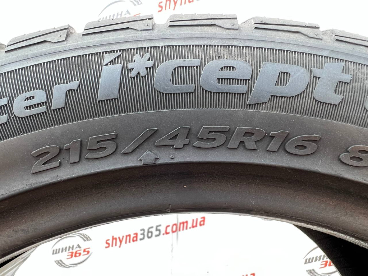 215/45 R16 HANKOOK WINTER I CEPT EVO 5mm